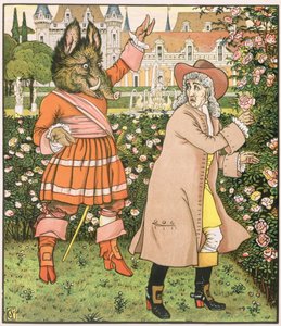 Illustration from Beauty and the Beast